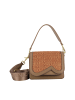 Bogner Schultertasche 'Bex Rafia Eartha in Portabella 18,50 x 13,50 x 10,00 cm'