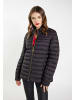 faina Damen Leichte Steppjacke in Schwarz