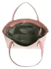 Cluty Handtasche echt Leder in alt-rosa
