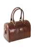 The Bridge Story Donna Barrel Bag Henkeltasche Leder 30 cm in marrone