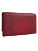 Greenburry Destressed Geldbörse RFID Schutz Leder 18.5 cm deep red