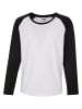 Urban Classics Urban Classics Longsleeves in white/black