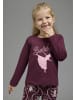 Kidsworld Langarmshirt in bordeaux