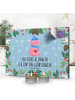 Mr. & Mrs. Panda adventskalender kerzen Schwein Glühwein mit Spruch in Eisblau