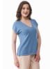 Organication T-Shirt "WOR17584" in Coronetblau