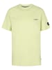 Petrol Industries T-Shirt mit Logo Flamingview in Grün