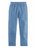 Hessnatur Hessnatur Softfleece Hose aus reiner Bio-Baumwolle in rivierablau