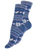 Vincent Creation® Bunte Fun Socken Farbenfrohe Freizeitsocken Damen & Herren in Häschenblau
