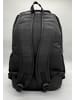 EGOMAXX Gepolsterter Rucksack Carbon Optik Design Backpack in Schwarz-2