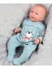 TupTam Baby Strampler mit Aufdruck Spruch 5er Pack in beige/blau
