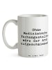 Mr. & Mrs. Panda Kaffeebecher Spruch Medizinische Fachangestellt... in Weiß