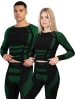 normani 2 x Lange Unterhosen Ski- und Thermounterwäsche in Grün/Schwarz