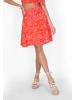 IZIA Women Skirt in orange pink
