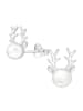 Alexander York Ohrringe, Ohrstecker RENTIER in 925 Sterling Silber, 2-tlg.