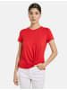 TAIFUN T-Shirt Kurzarm Rundhals in Digital Red