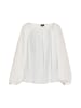 usha BLACK LABEL Damen Bluse in Wollweiss