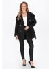 faina Women Coat in black
