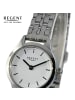 Regent Armbanduhr-Analog silber klein (ca. 21,5mm) Regent Metallarmband