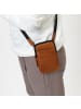 Farmhood Memphis Handytasche Leder 12 cm in cognac