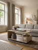 KADIMA DESIGN Couchtisch | Sonoma, 105x48.5x60cm, Drehbar, Rollen