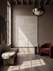 KADIMA DESIGN Teppich Outdoor Geometrisch pflegeleicht Balkon Terrasse Outdoor in Beige