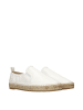 Jimmy Choo Weiß Leder Espadrilles