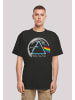 F4NT4STIC Oversize T-Shirt Pink Floyd Dark Side of The Moon in schwarz