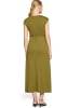 Zero  Maxikleid mit Gürtel in Fir Green