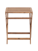 Beliani 3-tlg Bistro Set PARAGGI in Braun