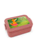 Mr. & Mrs. Panda MEPAL Bentobox Fuchs Ballerina Design mit Spruch in Rot Pastell