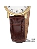 Regent Analog-Armbanduhr Regent Lederarmband braun klein (ca. 26,5mm)