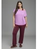 Laura Scott Yoga & Relax Shirt in pink_bordeaux