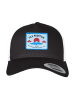 F4NT4STIC Trucker Cap Fuji Mountain in black white