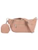 Samantha Look Gürteltasche echt Leder in rosa