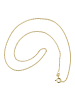 Adeliás Unisex Halskette – Ankerkette aus 333 Gold 42 cm in gold