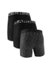 Under Armour Boxershort 3er Pack in Schwarz/Grau