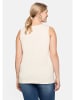 sheego Tanktop in natur