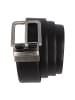 Strellson Wendegürtel Leder black-d'brown
