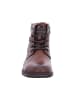 Tom Tailor Schnürstiefel in braun
