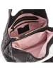 Les Visionnaires Paz Weave Silky Schultertasche Leder 42 cm in café