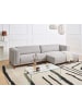 Beliani Ecksofa VENG in Grau - (W) 310 x (H) 84 x (L) 155 cm
