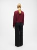 Object Strickjacke in Cabernet