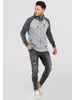 behype Sweatjacke HENRAY in Grau