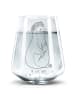 Mr. & Mrs. Panda Tumbler Pinguin Blumen ohne Spruch in Transparent