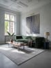 KADIMA DESIGN Läufer Geometrisch pflegeleicht Wohnzimmer Schlafzimmer Flur Esszimmer in Grau