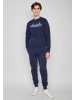 GreenBomb Sweatshirt Nature Mountain Logo in Marineblau