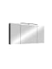 byLiving Spiegelschrank SPREE in anthrazit - B 120, H 60, T 20 cm