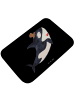 Mr. & Mrs. Panda Badteppich Orca Zylinder ohne Spruch in Schwarz