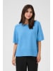 CULTURE Strickpullover CUcalay Loose fit in Victoria Blue Melange
