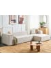 Beliani Ecksofa VERNON in Beige - (W) 330 x (H) 68 x (L) 178 cm linksseitig